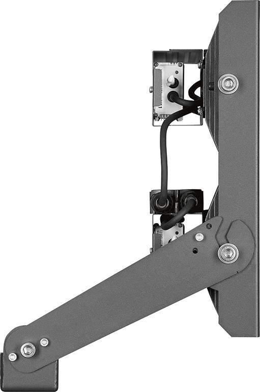 LENA LIGHTING Kranstrahler Iluminator 75.400Lm 10m Gummikabel + Stecker Schutzart d. Leuchte:IP66