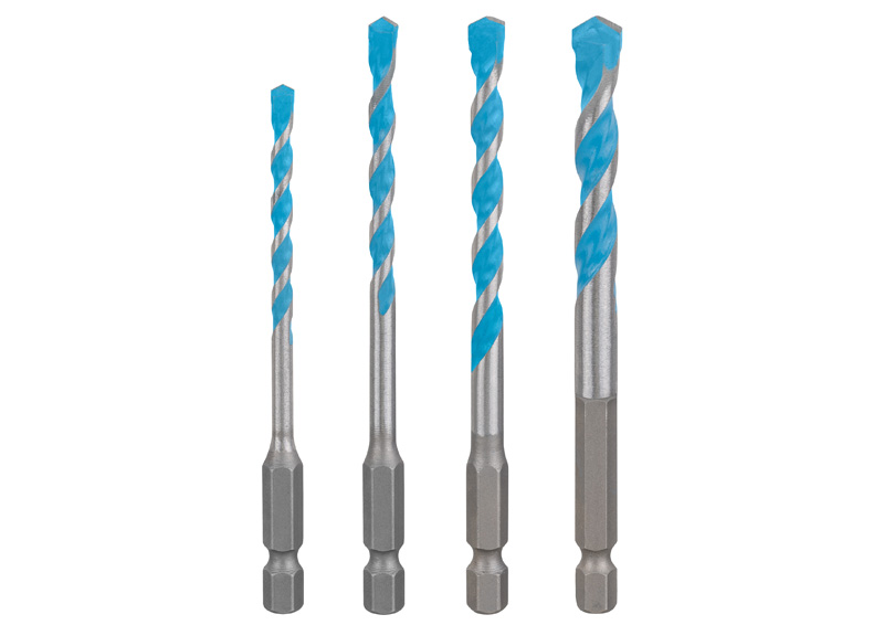 BOSCH EXPERT HEX-9 Multi Construction Bohrer-Set, 4x90/5x100/6x100/8x100 mm, 5-tlg. BOSCH EXPERT HEX-9 Multi Construction Bohrer-Set, 4x90/5x100/6x100/8x100 mm, 5-tlg.