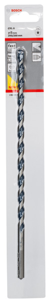 BOSCH Betonbohrer CYL-5, Blue Granite, 8 x 200 x 250 mm BOSCH Betonbohrer CYL-5, Blue Granite, 8 x 200 x 250 mm