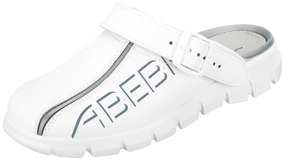ABEBA Clog 7310, OB FO EA SRC,weiß,Gr.41