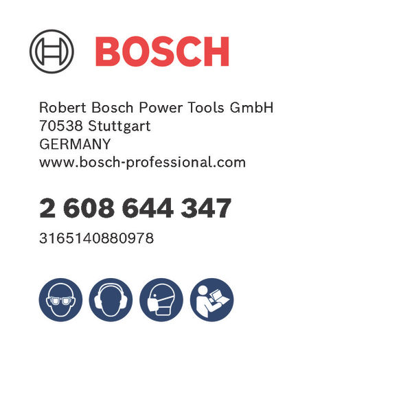 BOSCH EX FC H 230x30-6 BOSCH EX FC H 230x30-6