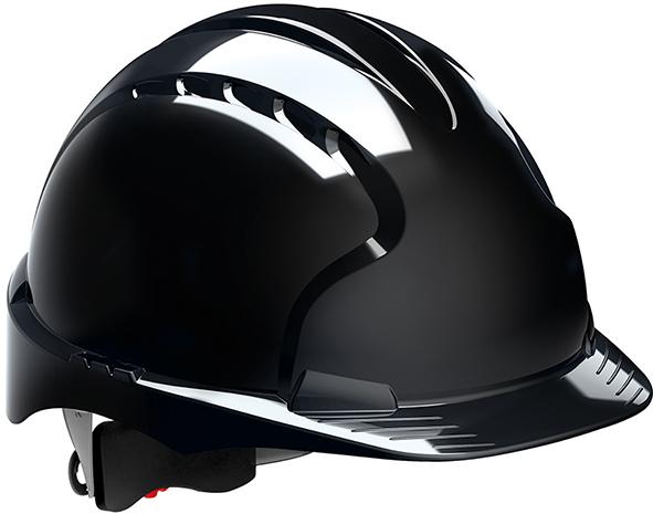 JSP Schutzhelm EVO3, Drehverschluß, EN 397, schwarz JSP Schutzhelm EVO3, Drehverschluß, EN 397, schwarz