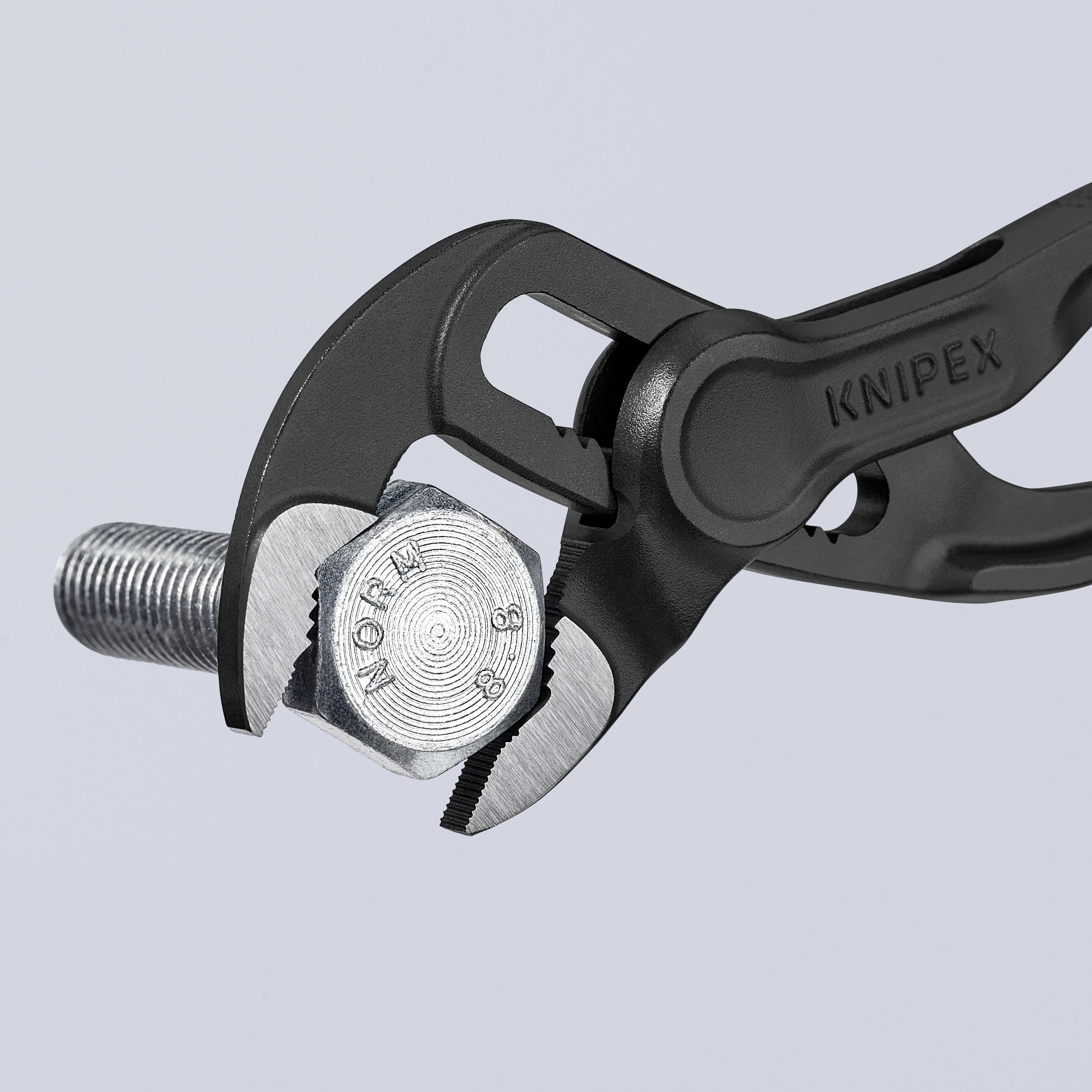 KNIPEX KNIPEX 87 00 100 BK Cobra® XS Rohr- und Wasserpumpenzange 100 mm grau atramentiert aufgeprägte, raue Oberfläche poliert KNIPEX KNIPEX 87 00 100 BK Cobra® XS Rohr- und Wasserpumpenzange 100 mm grau atramentiert aufgeprägte, raue Oberfläche poliert