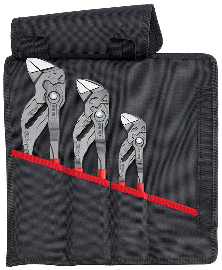 KNIPEX KNIPEX 00 19 55 S11 Zangenschlüssel-Set 3-teilig 330 mm