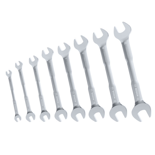 BOSCH Handwerkzeuge Doppelmaulschlüssel-Set 8-teilig BOSCH Handwerkzeuge Doppelmaulschlüssel-Set 8-teilig
