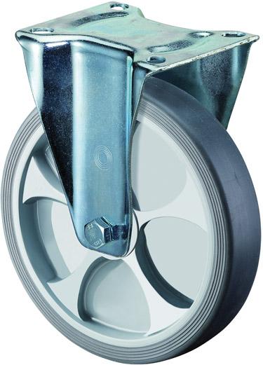 BS ROLLEN Bockrolle 160mm L410.B44 Platte,thermopl.RL L410.B44.161