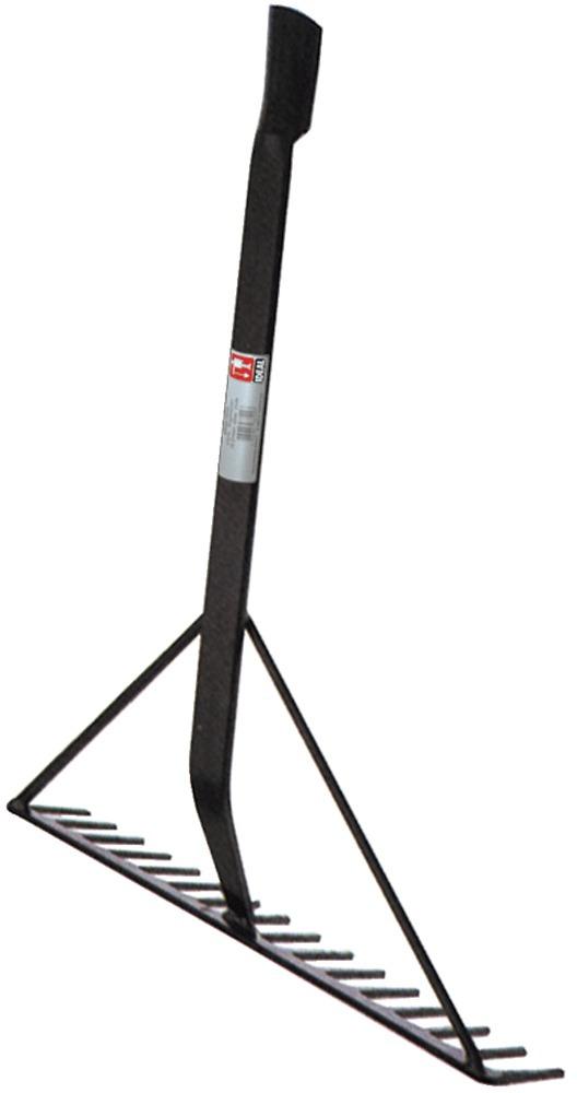IDEAL Teerrechen 16 Zinken schwarz lack. Ideal