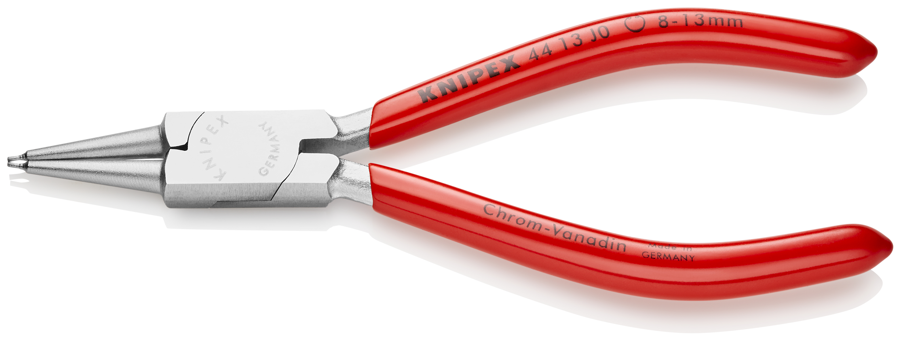 KNIPEX KNIPEX 44 13 J0 Sicherungsringzange für Innenringe in Bohrungen 140 mm verchromt mit Kunststoff überzogen
