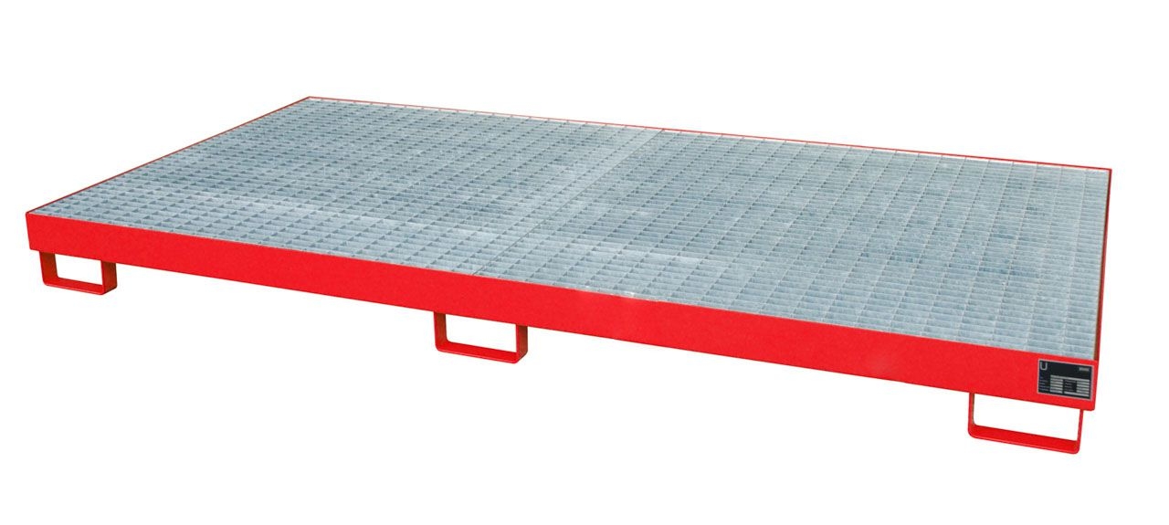 BAUER Regalwanne RW-GR 2700-1, lackiert, Feuerrot BAUER Regalwanne RW-GR 2700-1, lackiert, Feuerrot