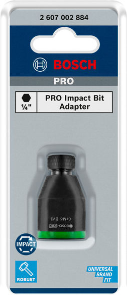BOSCH PRO Impact Bit-Adapter, 1/2''