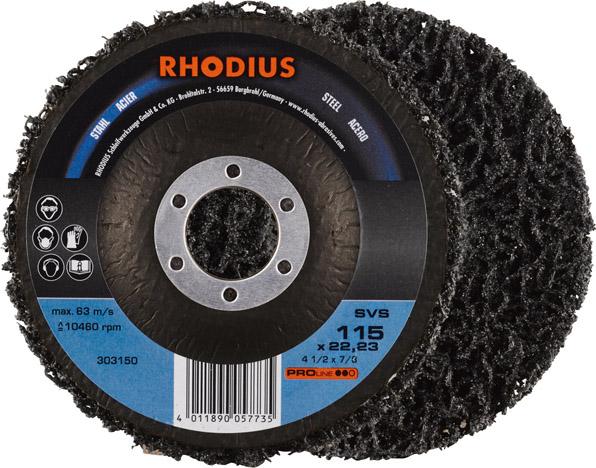RHODIUS Grobreinigungsscheibe SVS 125x22,23mm RHODIUS Grobreinigungsscheibe SVS 125x22,23mm