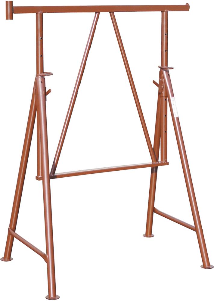 MÜBA Stahlr.-Gerüstbock lack. B 1200mm, H 1,20 - 1,95 mmüba MÜBA Stahlr.-Gerüstbock lack. B 1200mm, H 1,20 - 1,95 mmüba