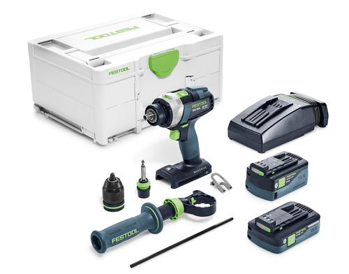 FESTOOL Akku-Schlagbohrschrauber QUADRIVE TPC 18/4 5,0/4,0 I-Plus FESTOOL Akku-Schlagbohrschrauber QUADRIVE TPC 18/4 5,0/4,0 I-Plus