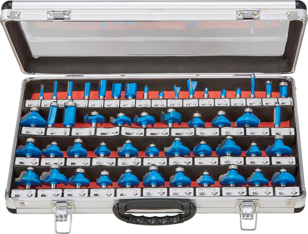FISCH Handoberfräser-Satz Nr. 973CT50A FISCH Handoberfräser-Satz Nr. 973CT50A
