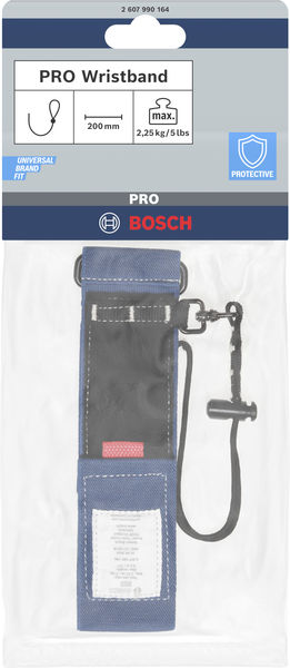 BOSCH PRO Armband, 2,25 kg, runde Kordelschlaufe