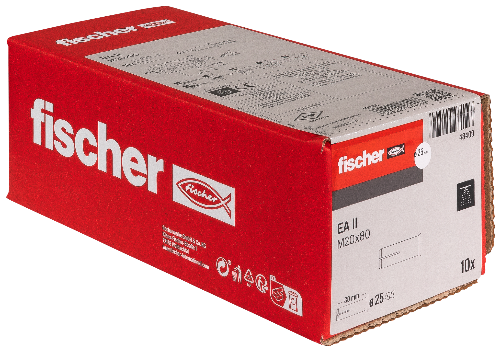 FISCHER DEUTSCHLAND Einschlaganker EA II M 20 x 80 FISCHER DEUTSCHLAND Einschlaganker EA II M 20 x 80