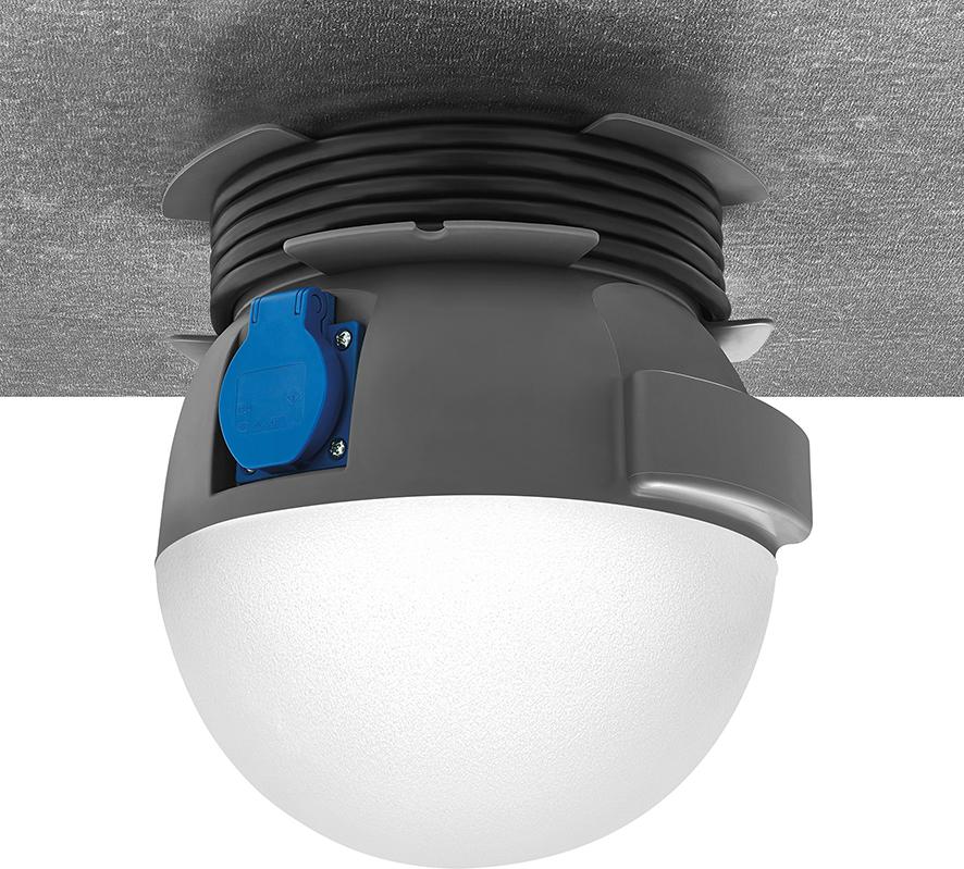 LENA LIGHTING LED Rundumleuchte 20 W Future Ball m. 5 m Kabel