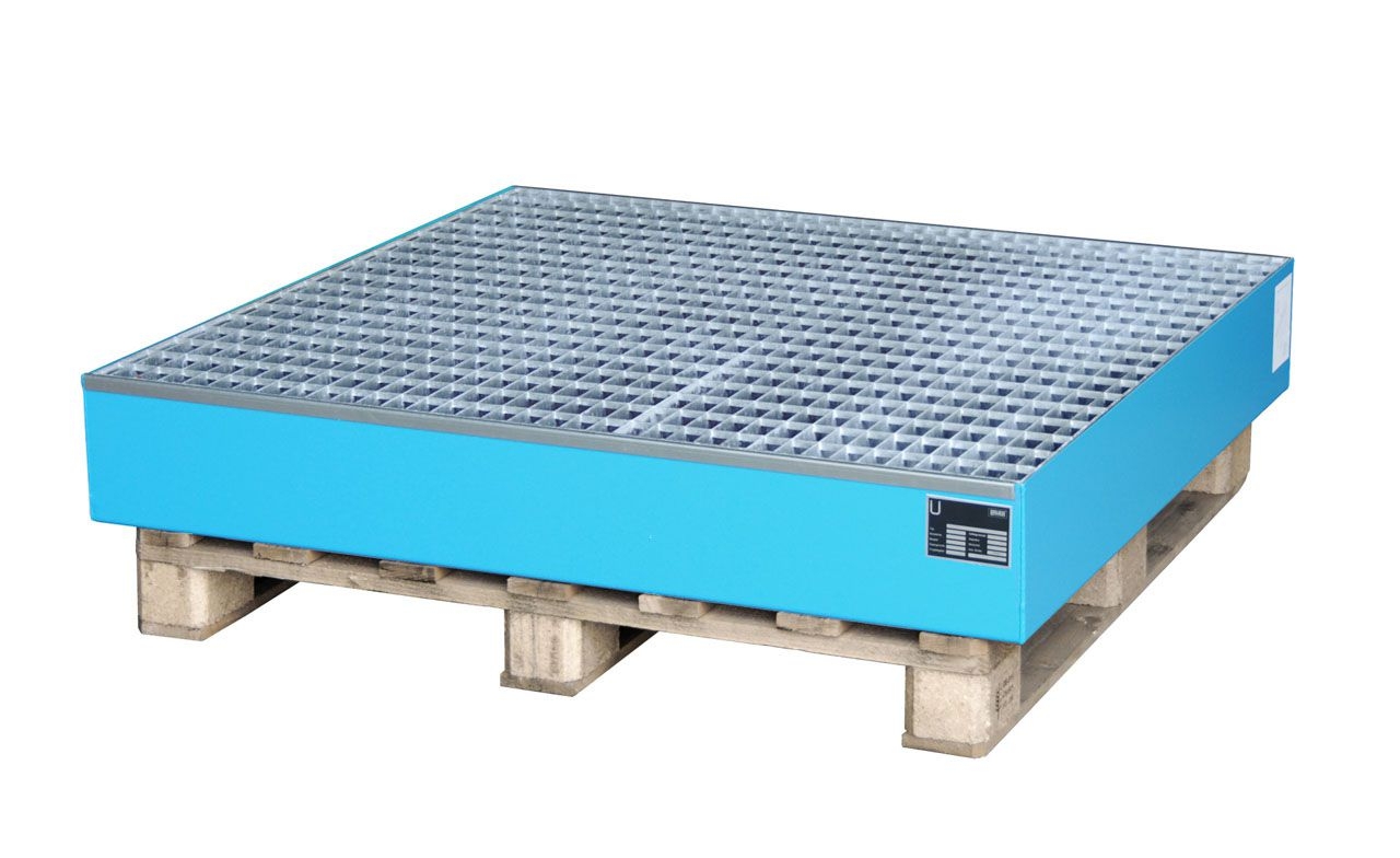 BAUER Auffangwanne 2028, lackiert, Lichtblau