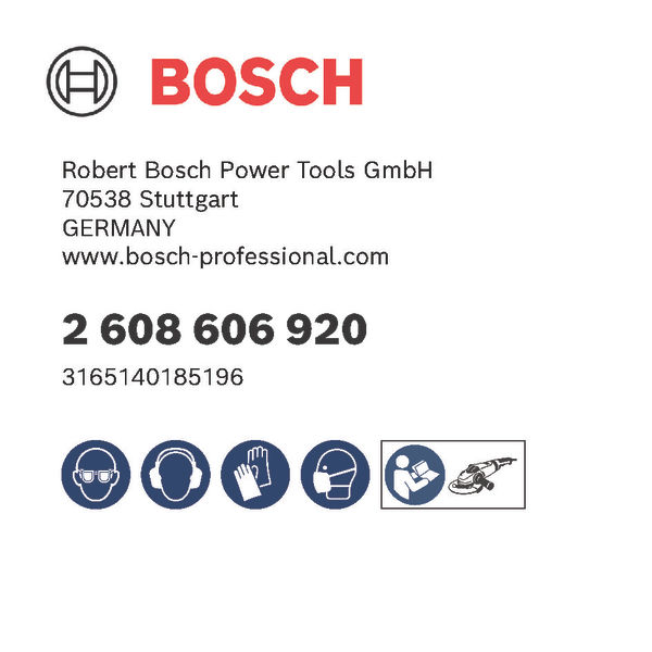 BOSCH Fiberschleifscheibe R444 Expert for Metal, Korund, 100 mm, 16 mm, 100