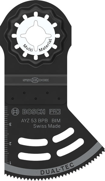 BOSCH PRO AYZ 53 BPB Blatt für Multifunktionswerkzeuge, 53 x 40 mm
