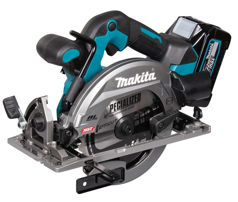 MAKITA Akku-Handkreissäge 57 mm HS012GD201 40V max.