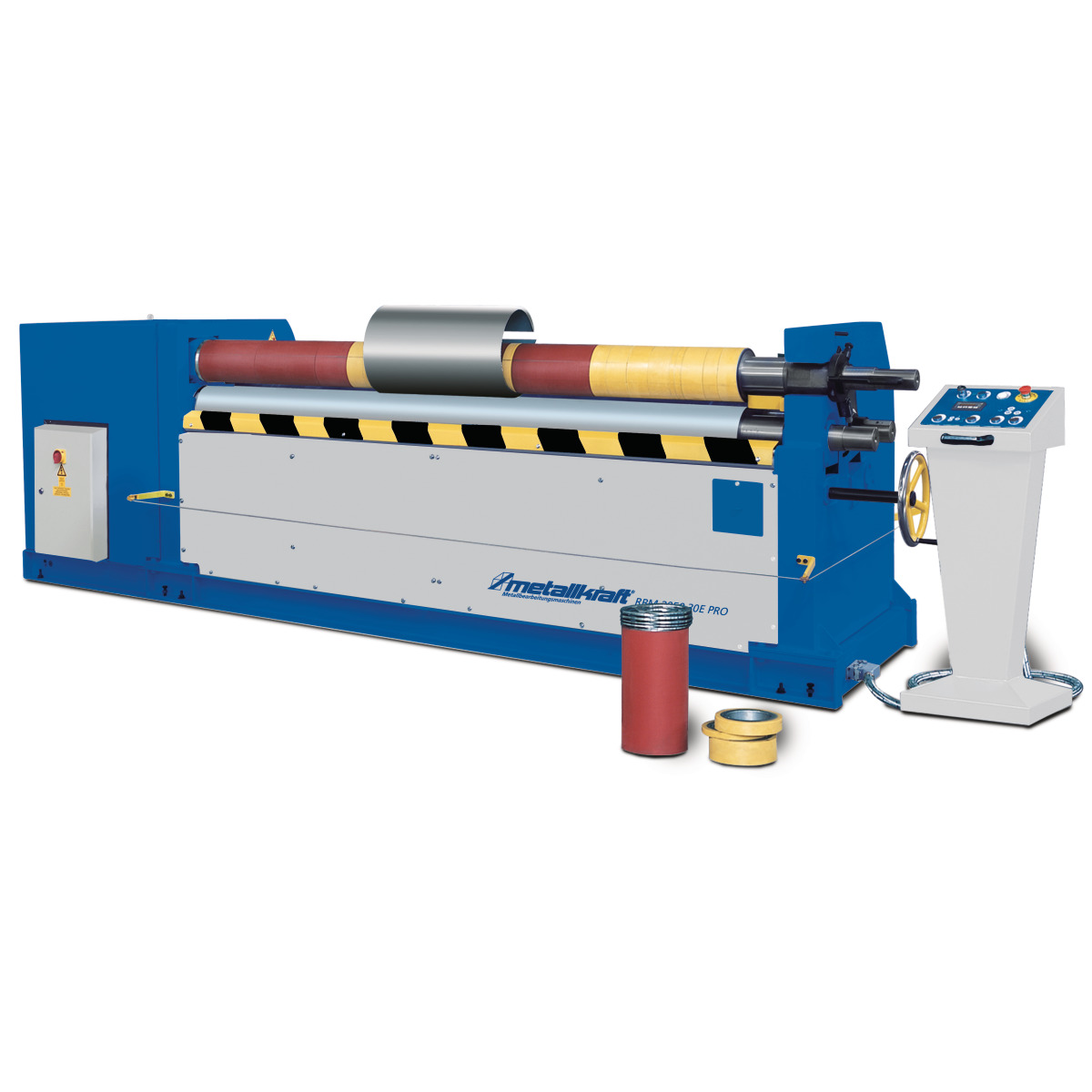 METALLKRAFT Motorische Rundbiegemaschine in schwerer Ausführung mit motorischer Zustellung RBM 2550-40 E Pro METALLKRAFT Motorische Rundbiegemaschine in schwerer Ausführung mit motorischer Zustellung RBM 2550-40 E Pro