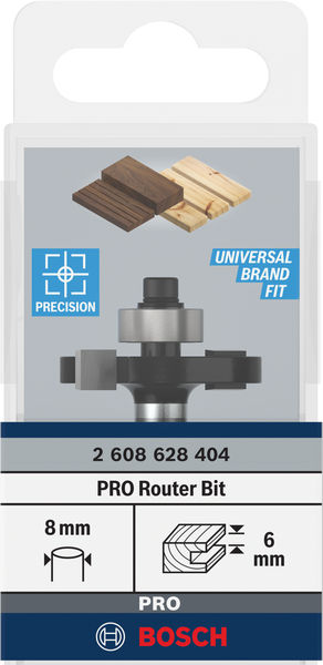 BOSCH PRO Nutfräser, L 6", Schaft 3 mm BOSCH PRO Nutfräser, L 6", Schaft 3 mm