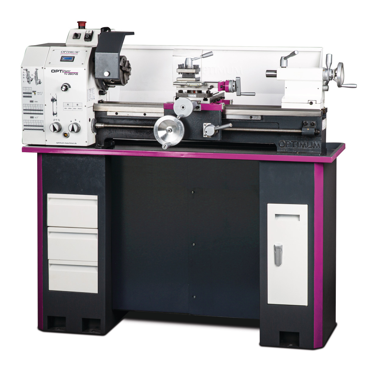 STÜRMER Leitspindeldrehmaschine Optimum OPTIturn 2807VB STÜRMER Leitspindeldrehmaschine Optimum OPTIturn 2807VB