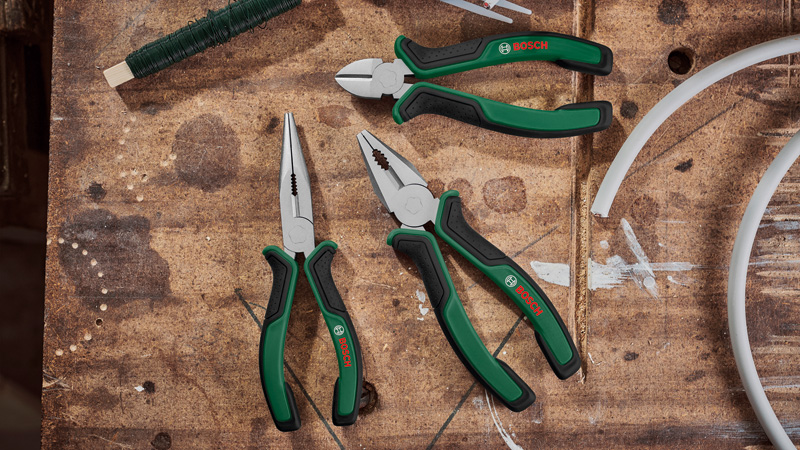 BOSCH Handwerkzeuge Zangen-Set, 3-teilig