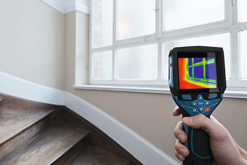 BOSCH Wärmebildkamera GTC 400 C, 1 x Akku GBA 12V 2.0Ah