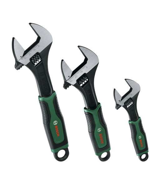 BOSCH Handwerkzeuge Rollgabelschlüssel-Set 3-teilig BOSCH Handwerkzeuge Rollgabelschlüssel-Set 3-teilig