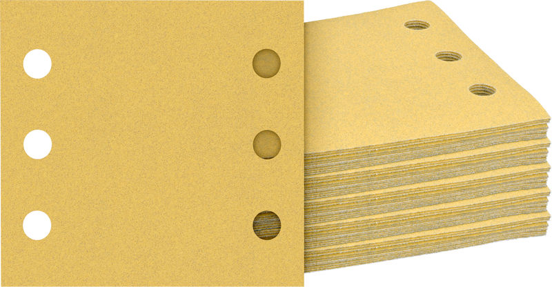 BOSCH EXPERT C470 Schleifpapier Set, 115x107mm, K60/80/120/180/240, 50-tlg. Start Pack