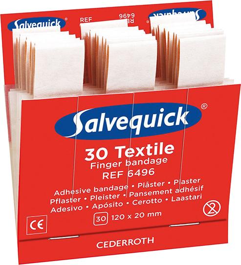 N.A. Salvequick Nachfüller 1x30 Pflaster, elastisch