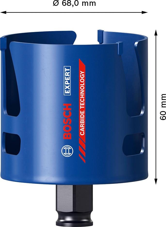 BOSCH EXPERT Construction Material Lochsäge, 68 x 60 mm BOSCH EXPERT Construction Material Lochsäge, 68 x 60 mm