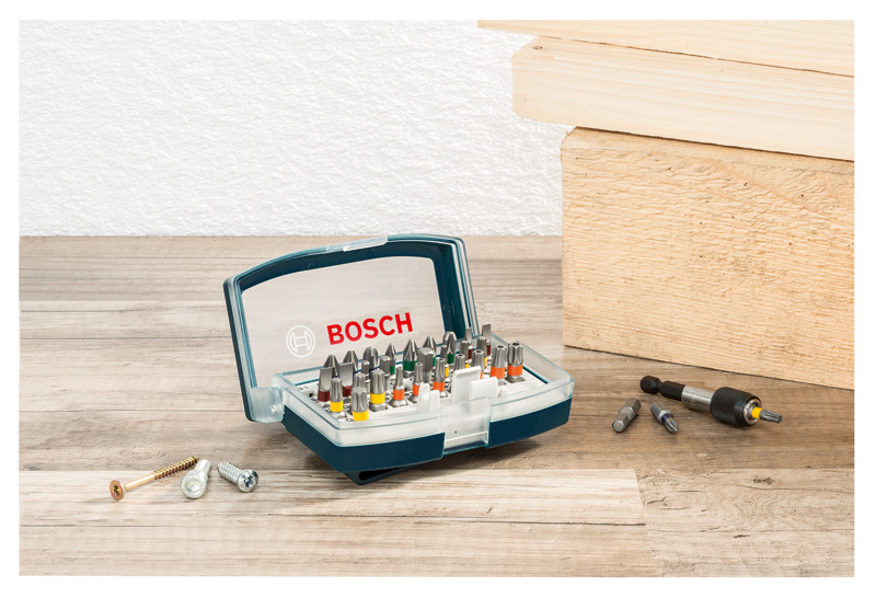 BOSCH 32-tlg. Schrauberbit Set blau BOSCH 32-tlg. Schrauberbit Set blau