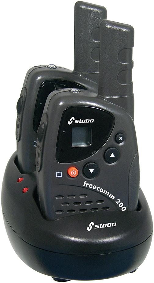 STABO FREECOMM Funkgerät Set stabo freecomm200 8 Kanäle Reichweite 5 km
