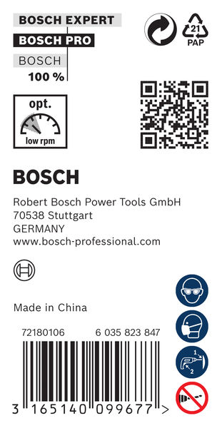 BOSCH PRO Wood Holzspiralbohrer, 20 x 340 x 400 mm