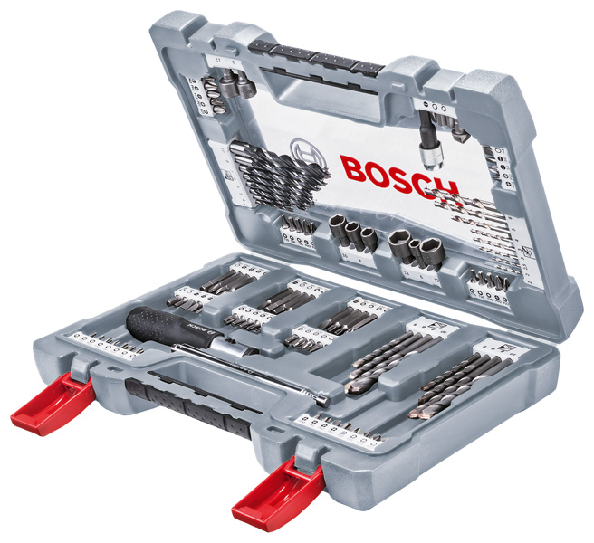 BOSCH 105-tlg. Premium X-Line Bohrer- und Schrauber-Set