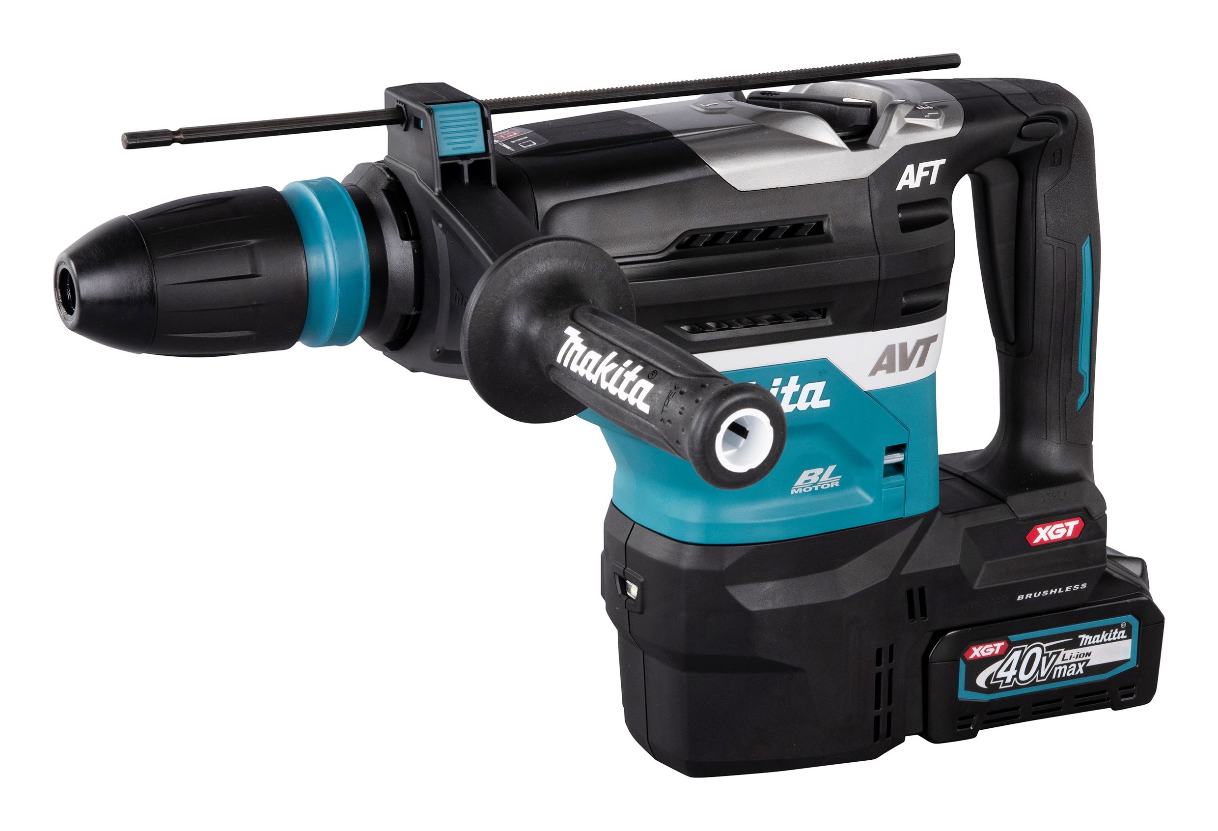 MAKITA Akku-Kombihammer SDS-MAX HR005GM202 40V max. MAKITA Akku-Kombihammer SDS-MAX HR005GM202 40V max.