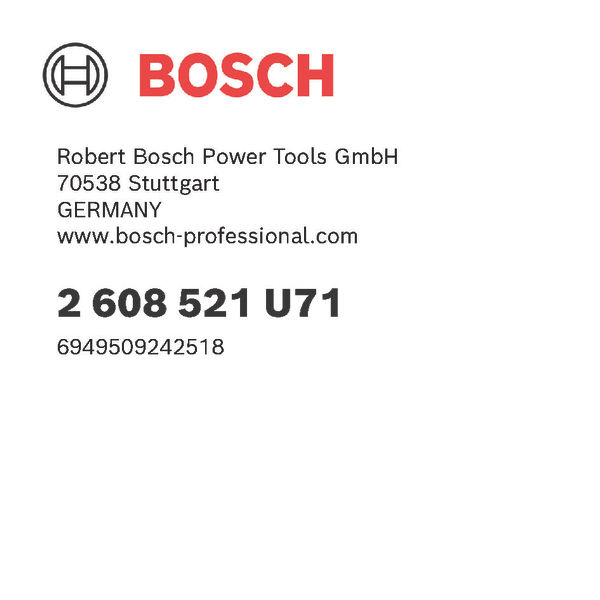 BOSCH PRO Impact Bit Set, Display, 6 x 31-tlg