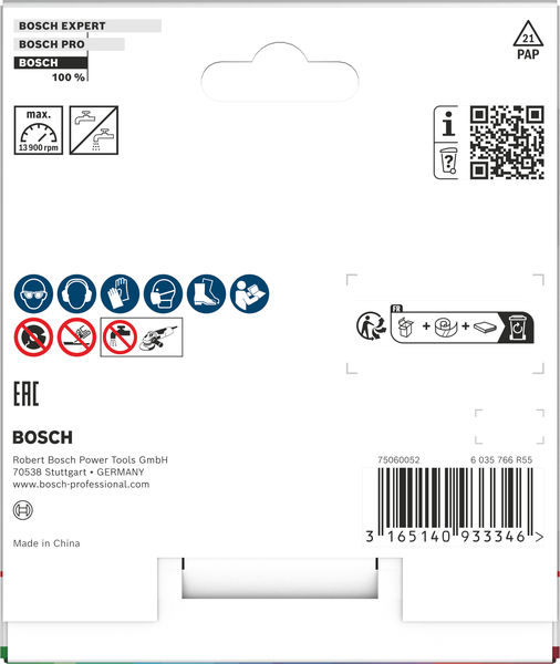 BOSCH Ceramic Trennscheibe, 110 x 7,5 mm, Bohrung X-Lock