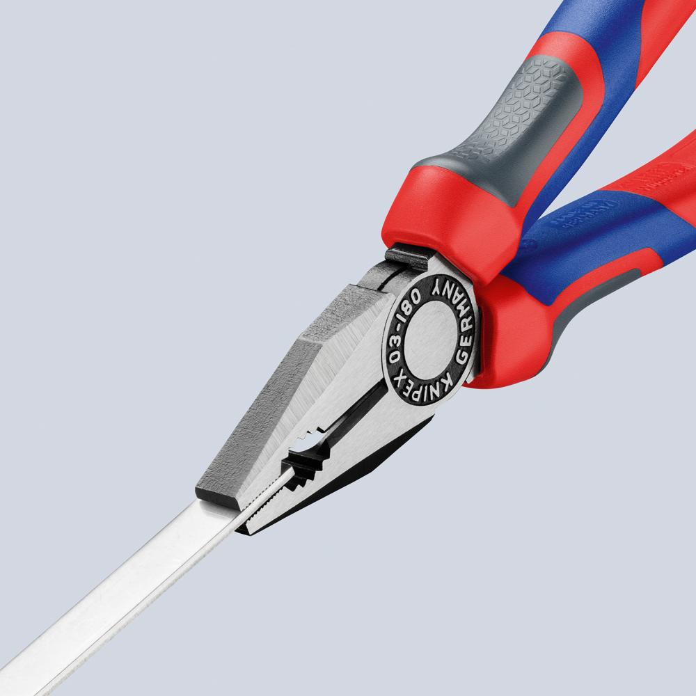 KNIPEX Kombizange schwarz atramentiert 180 mm KNIPEX Kombizange schwarz atramentiert 180 mm