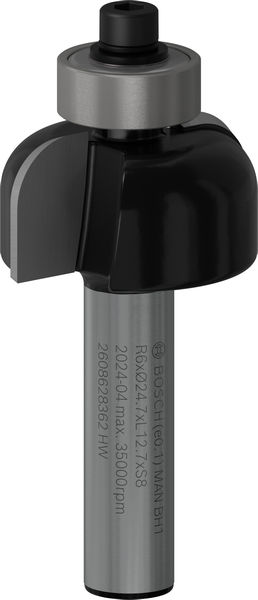 BOSCH PRO Hohlkehlfräser, R 6, Schaft 8 mm BOSCH PRO Hohlkehlfräser, R 6, Schaft 8 mm