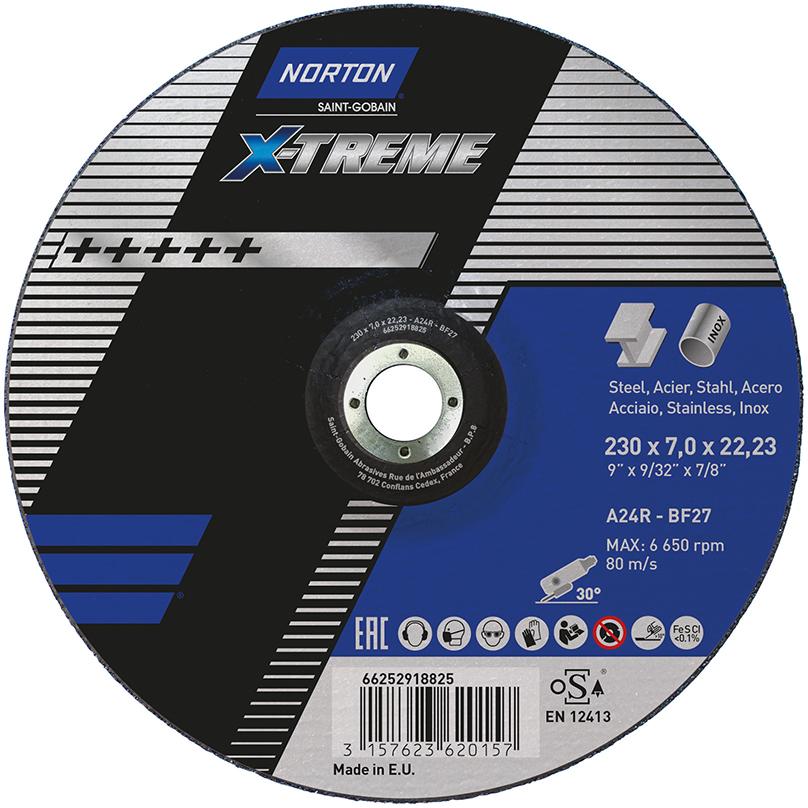 NORTON Schruppscheibe X-Treme 230x7,0 T27