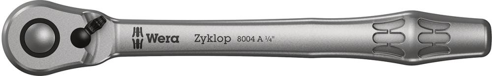 WERA 8004 A Zyklop Metal-Knarre mit Umschalthebel mit 1/4"-Antrieb WERA 8004 A Zyklop Metal-Knarre mit Umschalthebel mit 1/4"-Antrieb