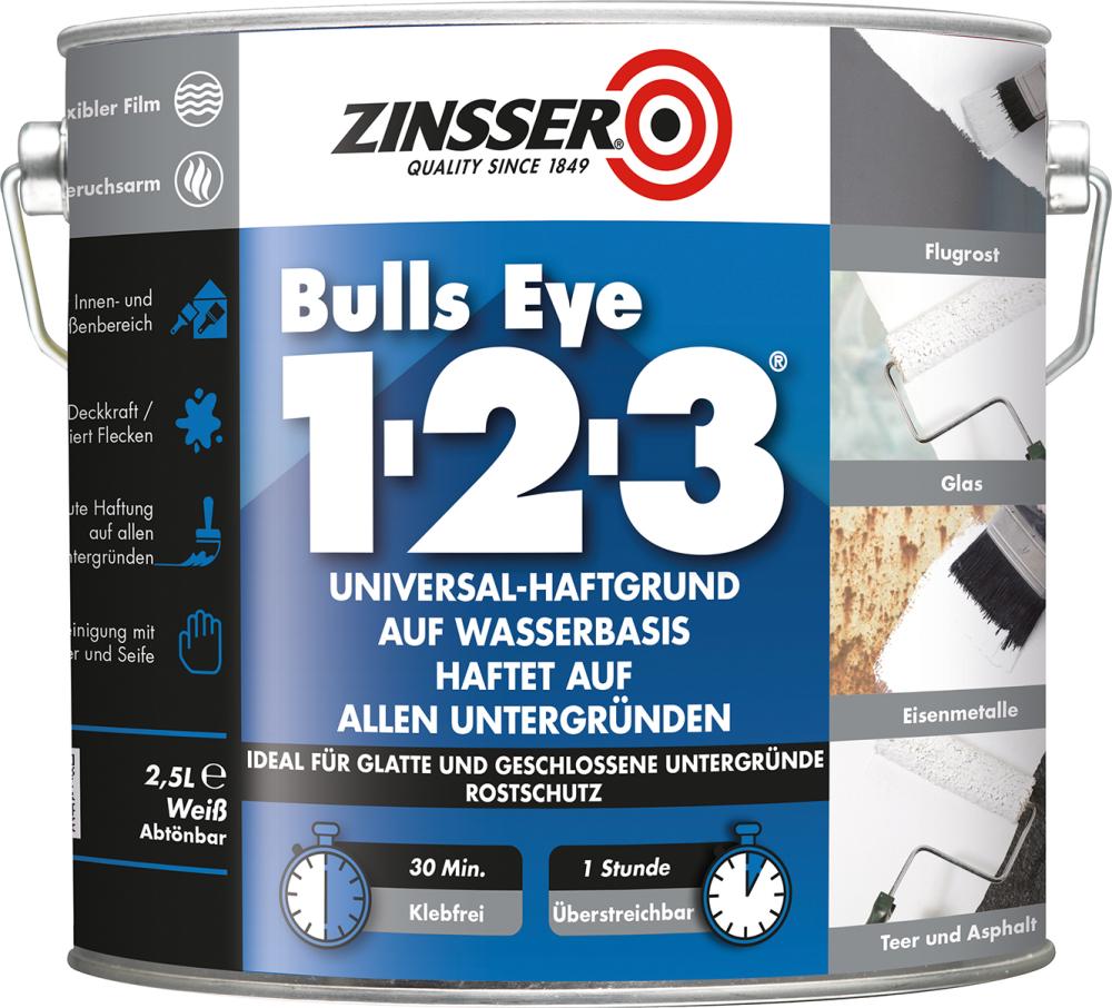 ZINSSER Bulls Eye 123 2,5L ZINSSER Bulls Eye 123 2,5L