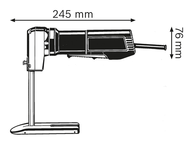 BOSCH Schaumstoffsäge GSG300