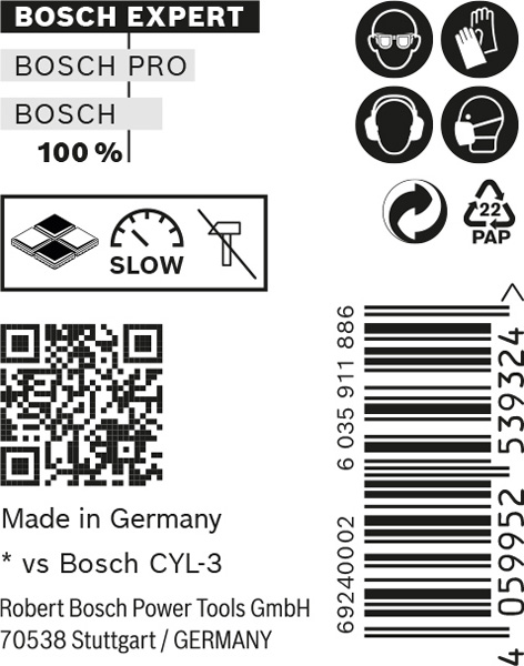 BOSCH EXPERT CLY-9 Multi Construction Bohrer-Set, 5.5x50x85 mm, 10-tlg. BOSCH EXPERT CLY-9 Multi Construction Bohrer-Set, 5.5x50x85 mm, 10-tlg.