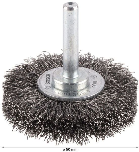 BOSCH PRO Metal clean Scheibenbürste, gerader Schaft, 50 x 0,2 mm
