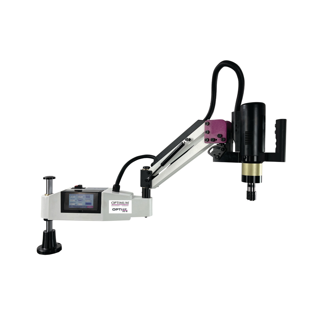STÜRMER Servoelektrische Gewindeschneidmaschine Optimum OPTIdrill DG 16